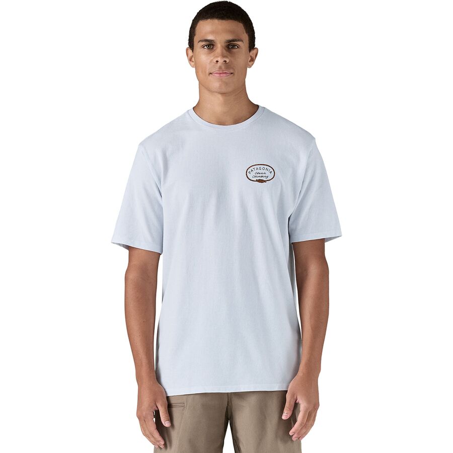 Patagonia Clean Climb Roots Responsibili-Tee - Men's Pufferfish Gold