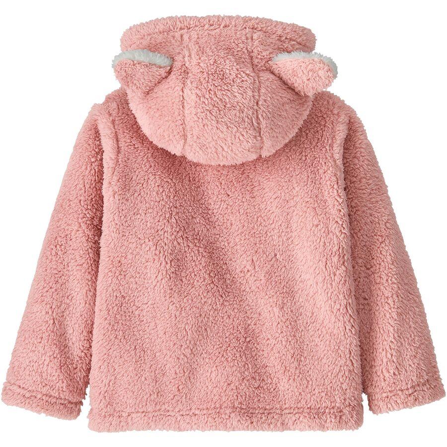 Patagonia Furry Friends Fleece Hooded Jacket - Toddlers' Mallow Pink