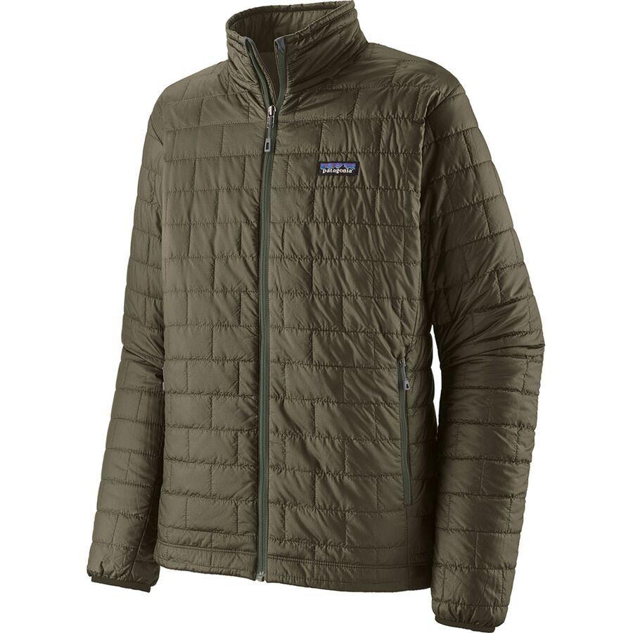 Patagonia Nano Puff Insulated Jacket - Men's Basin Green w/Tent Green