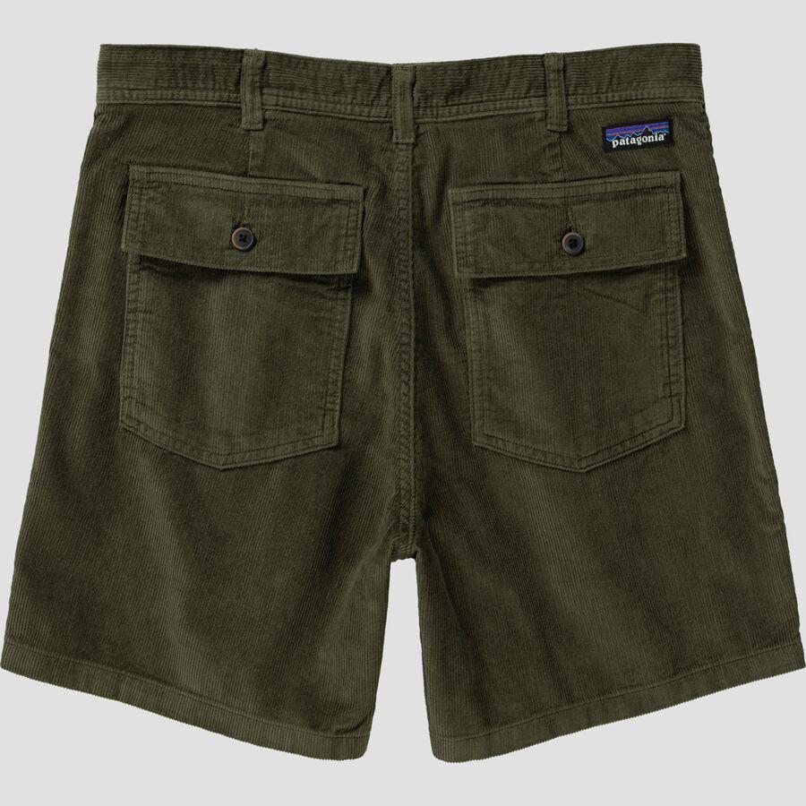 Patagonia Organic Cotton Cord 6in Utility Short - Men's Basin Green