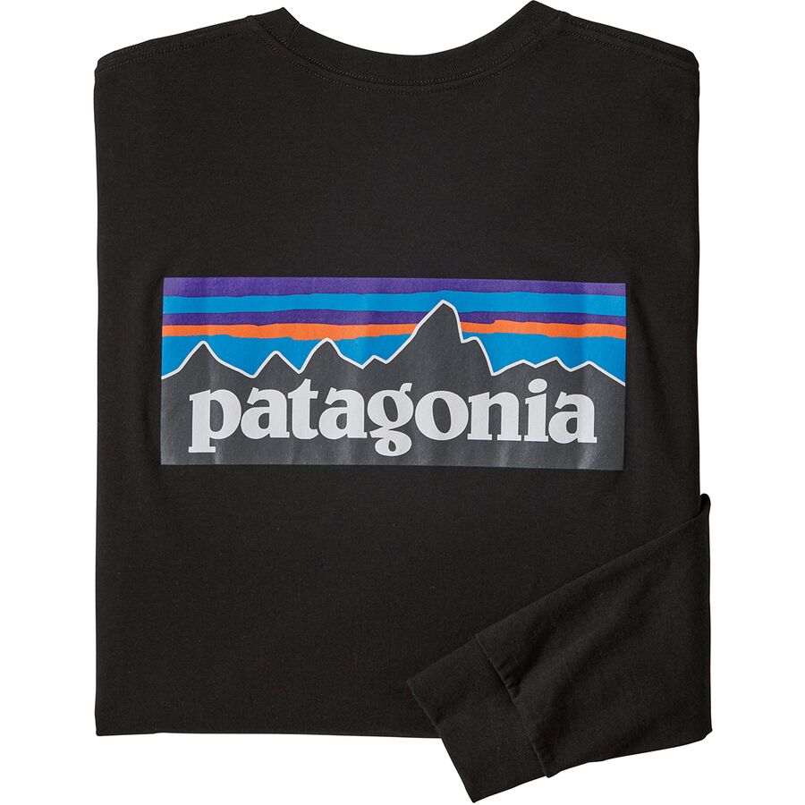Patagonia P-6 Logo Long-Sleeve Responsibili-T-Shirt - Men's Abundant Blue