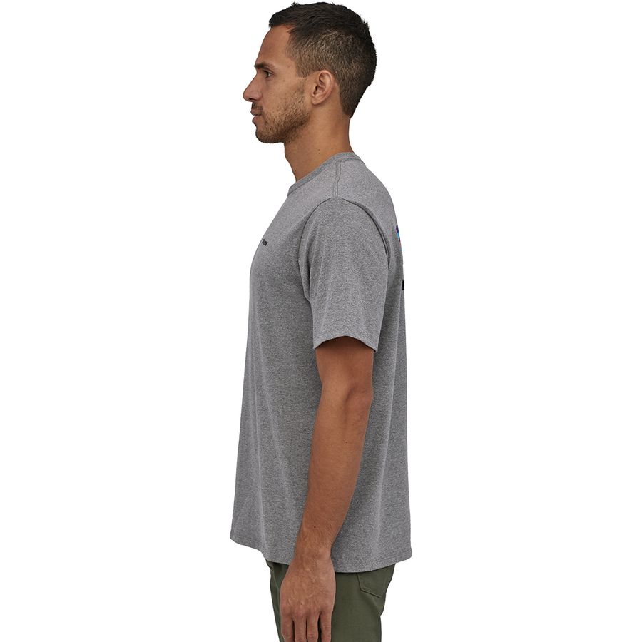 Patagonia P-6 Logo Short-Sleeve Responsibili-T-Shirt - Men's Abundant Blue
