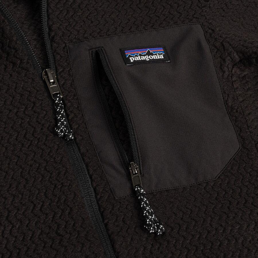 Patagonia R1 Air Full-Zip Hooded Jacket - Boys' Black