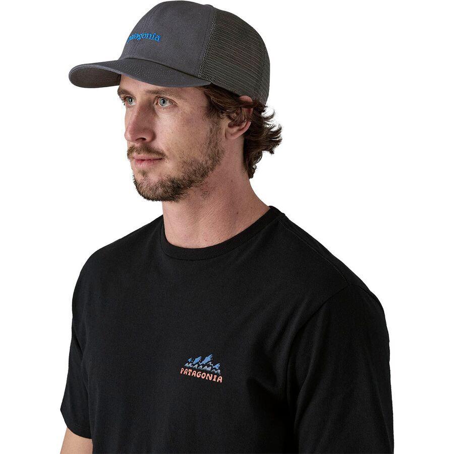 Patagonia Relaxed Trucker Hat OG Legacy Label: Birch White