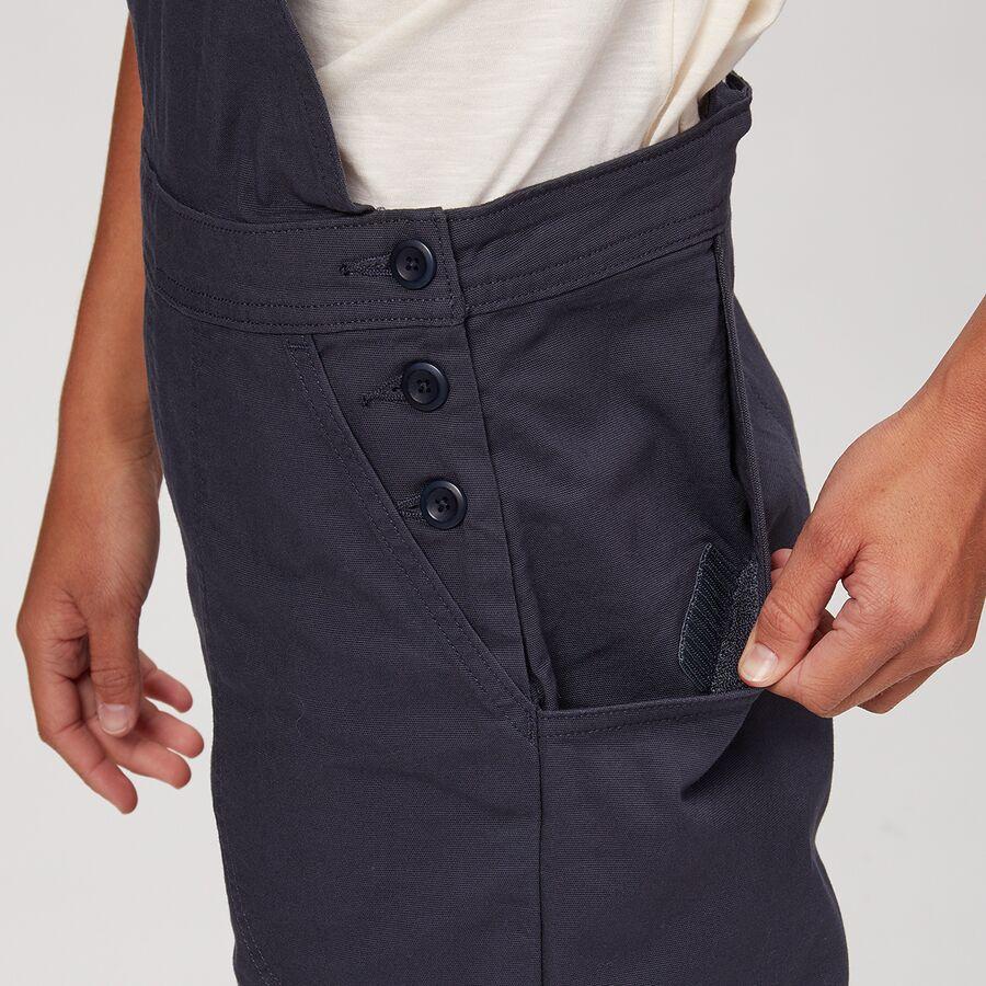 Patagonia Stand Up Cropped Overalls - Women's Smolder Blue