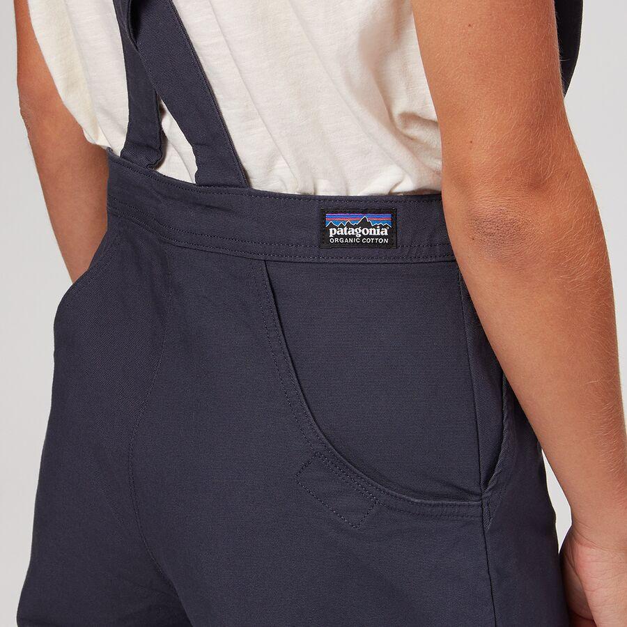 Patagonia Stand Up Cropped Overalls - Women's Smolder Blue