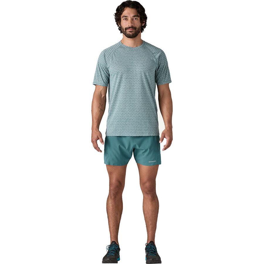 Patagonia Strider Pro 5in Short - Men's Wetland Blue