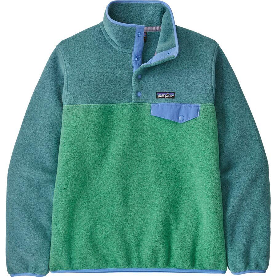 Patagonia Synchilla Lightweight Snap-T Fleece Pullover - Women's Heartleaf Green