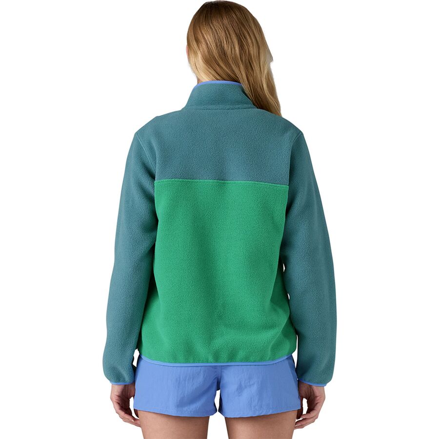 Patagonia Synchilla Lightweight Snap-T Fleece Pullover - Women's Heartleaf Green