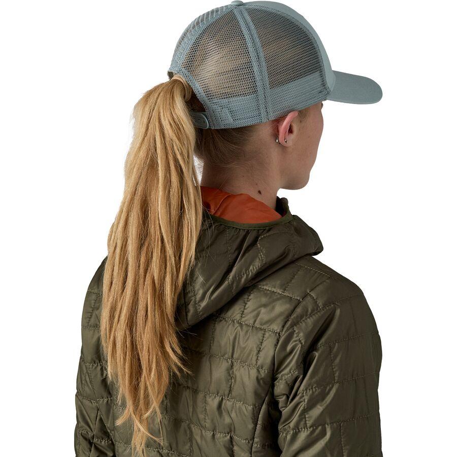 Patagonia Take A Stand Trucker Hat Bayou Badge: Thermal Blue