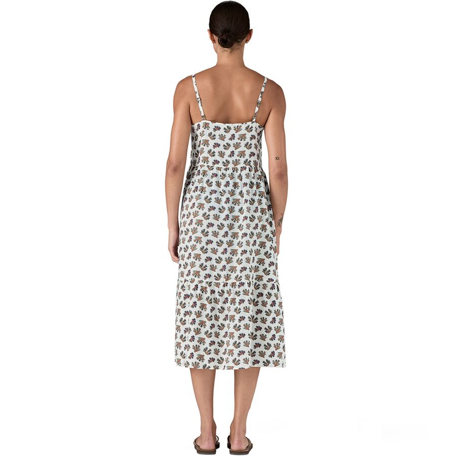 Patagonia Tidal Threads Dress - Women's Oh Coral: Wool White