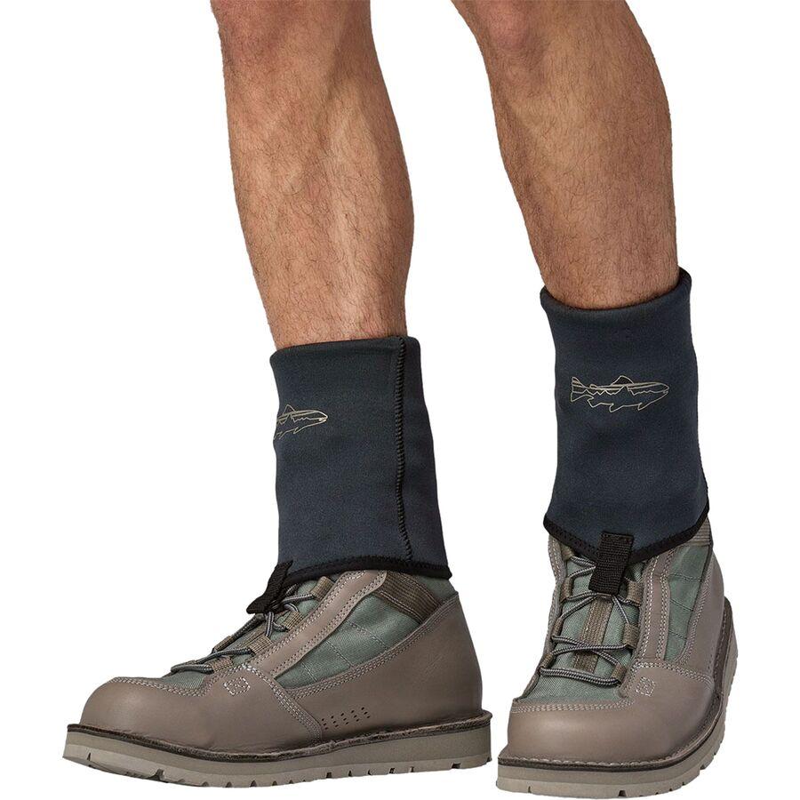 Patagonia Yulex Wading Socks With Gravel Guard Black