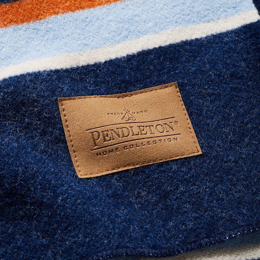 Pendleton Bridger Stripe Throw Blanket Navy