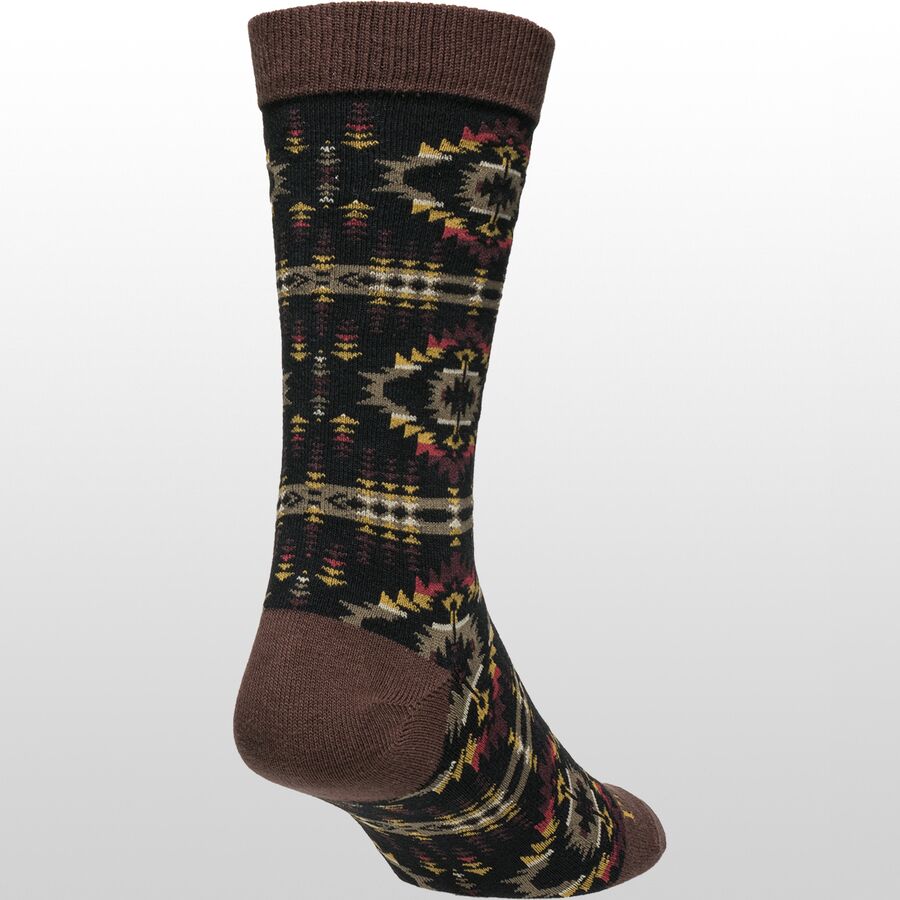 Pendleton Cotton Blends Crew Sock Juniper Mesa/Sand