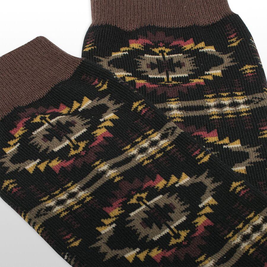 Pendleton Cotton Blends Crew Sock Juniper Mesa/Sand