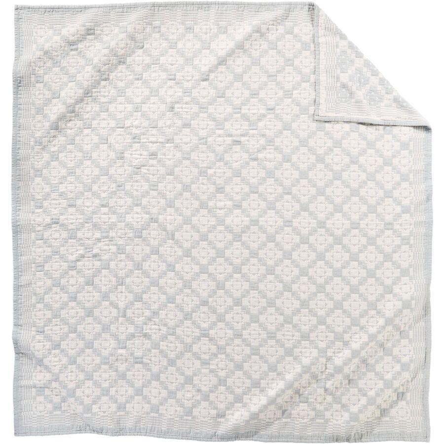 Pendleton Cotton Matelasse Blanket Chief Joseph Slate