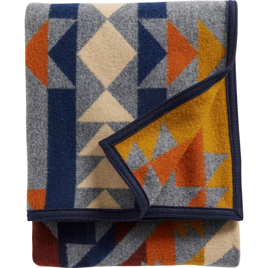Pendleton Jacquard Napped Throw Smith Rock/Grey Mix
