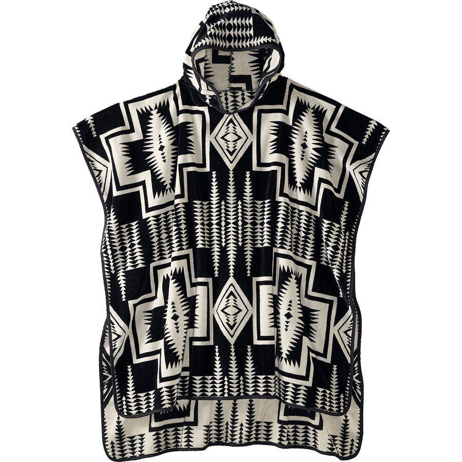 Pendleton Jaquard Hooded Towel - Kids' Harding Black