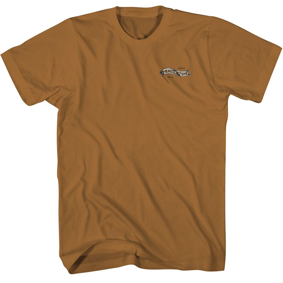 Pendleton Rodeo Flag Graphic T-Shirt - Men's Toast/Black
