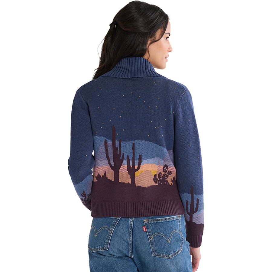 Pendleton Western Scenic Cardigan - Women's Navy Starry Night