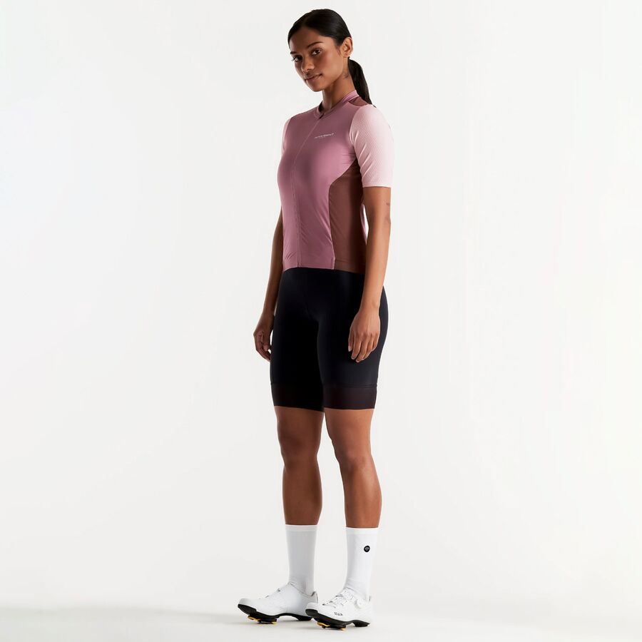 Peppermint Cycling Signature Short-Sleeve Jersey - Women's Blush