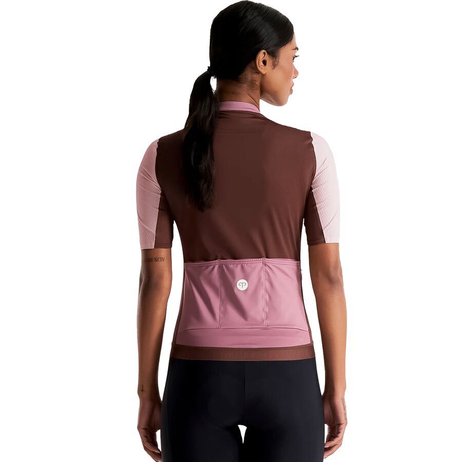 Peppermint Cycling Signature Short-Sleeve Jersey - Women's Blush