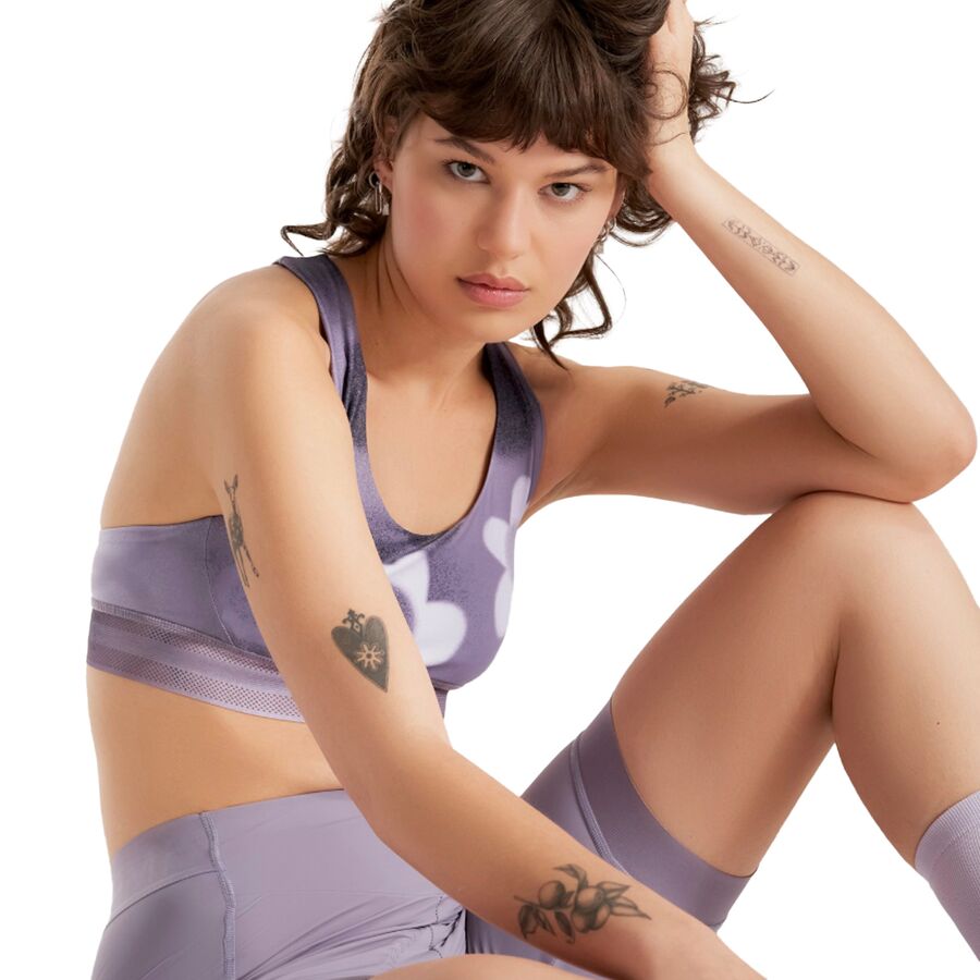 Peppermint Cycling Signature Sport Bra - Women's Blitz Cloudy