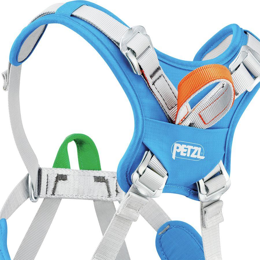 Petzl Ouistiti Full Body Climbing Harness - Kids' Blue