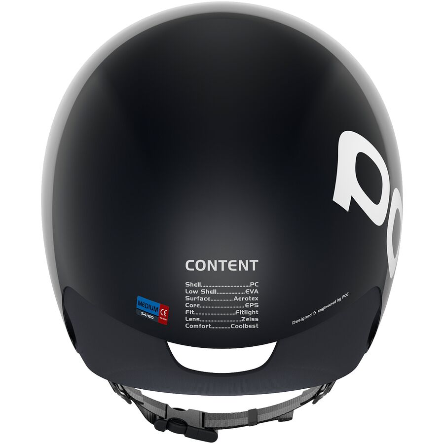 POC Cerebel Raceday Helmet Uranium Black