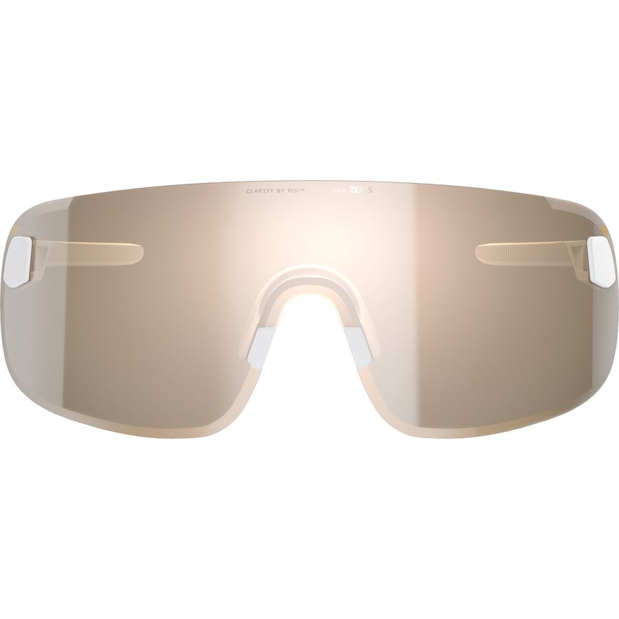 POC Elicit TI Sunglasses Hydrogen White/Clarity Trail /Partly Sunny Silver