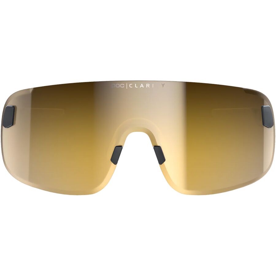 POC Elicit Toric Sunglasses Uranium Black/Clarity Trail/Partly Sunny Silver