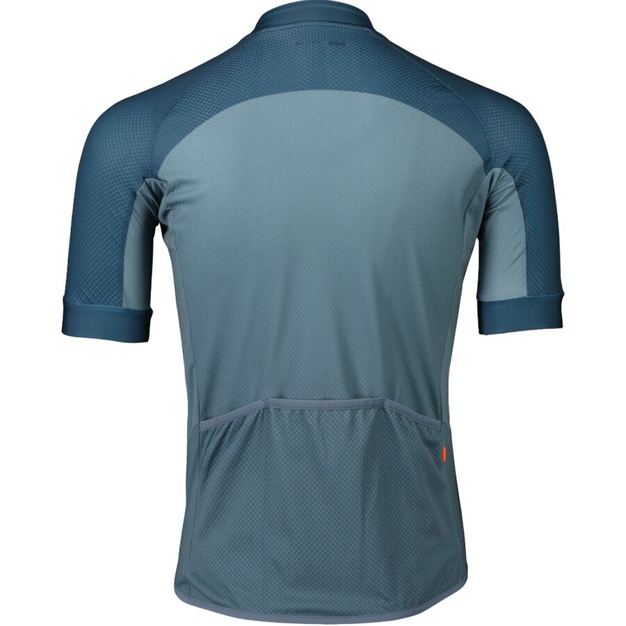 POC Essential Road Logo Jersey - Men's Calcite Blue/Dark Calcite Blue
