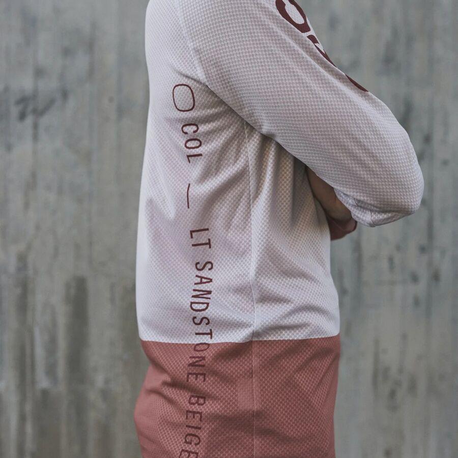 POC MTB Pure Long-Sleeve Jersey - Women's Light Sandstone Beige/Himalayan Salt