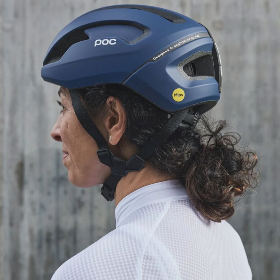 POC Omne Air Mips Helmet Lead Blue Matte