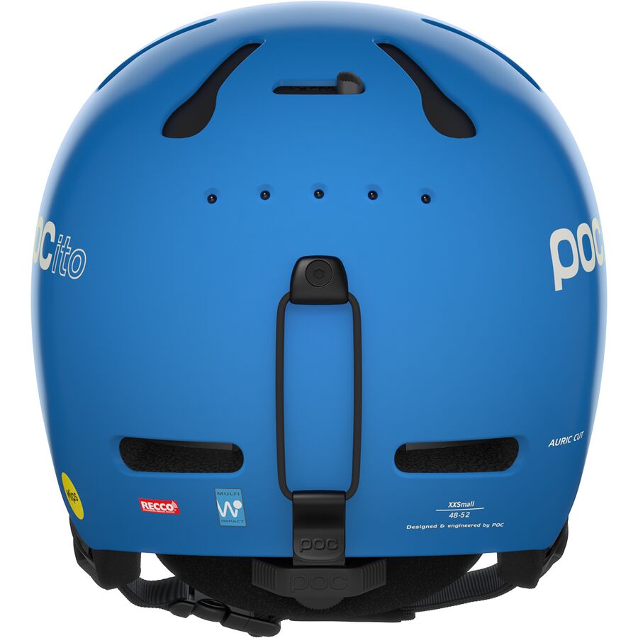 POC Pocito Auric Cut Mips Helmet - Kids' Fluorescent Blue