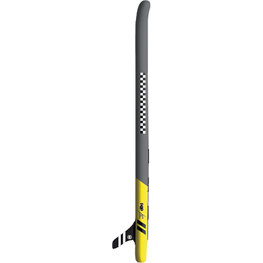 POP Board Co. El Capitan 11ft 6in Bomber Inflatable Stand-Up Paddleboard Yellow/Grey