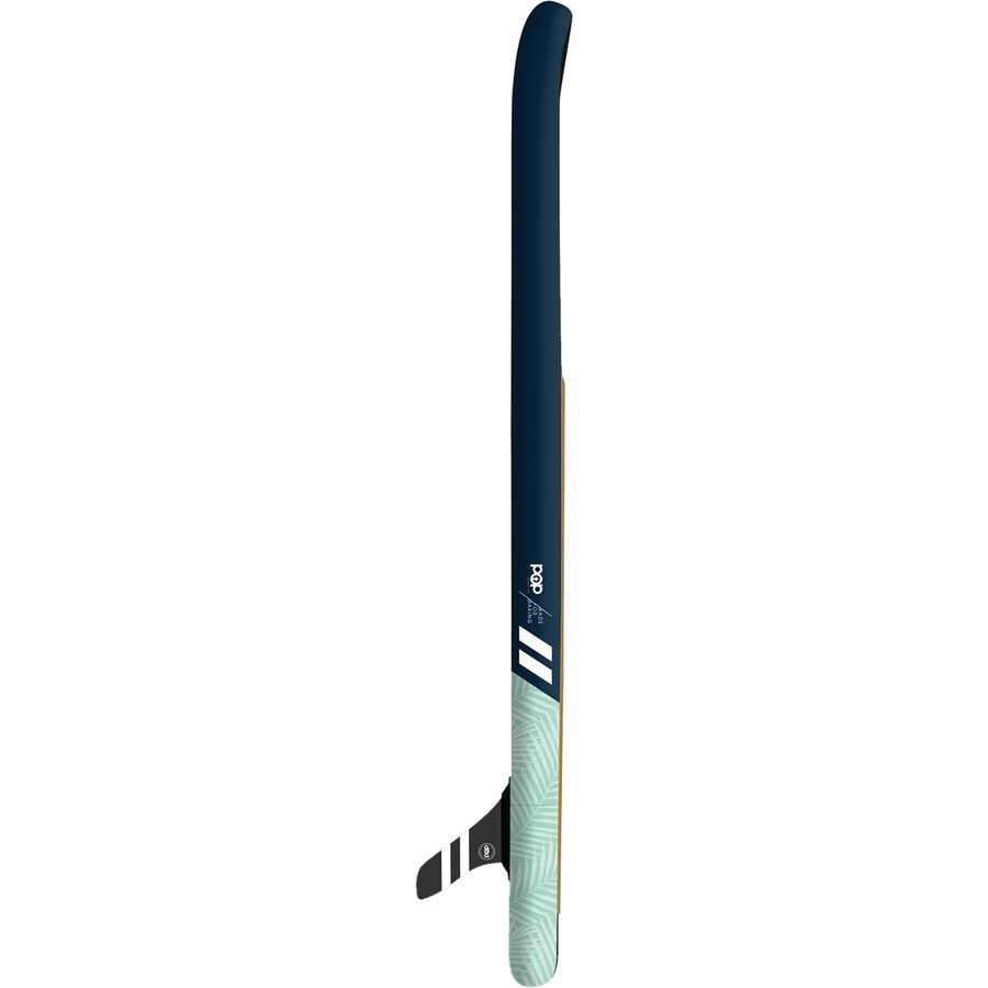 POP Board Co. Yacht Hopper Inflatable Stand-Up Paddleboard Mint/Teak/Blue