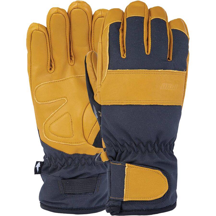 Pow Gloves August Short Gloves Buckhorn Brown