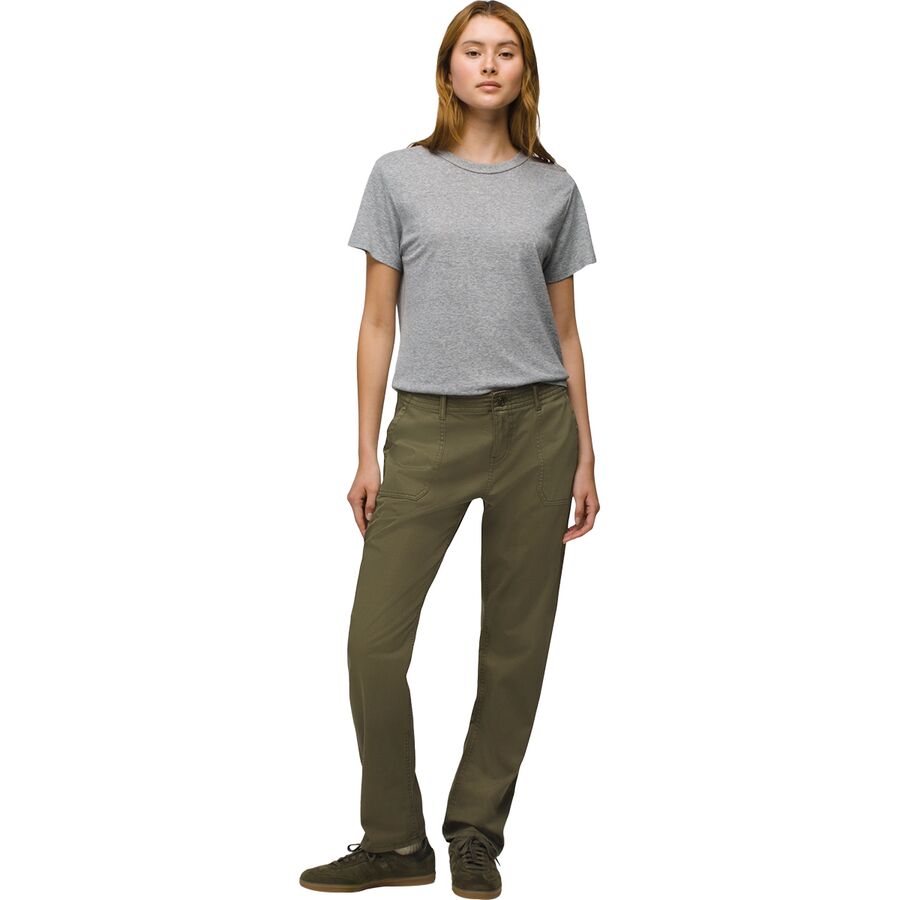 PrAna Cozy Up Short-Sleeve T-Shirt - Women's Heather Grey