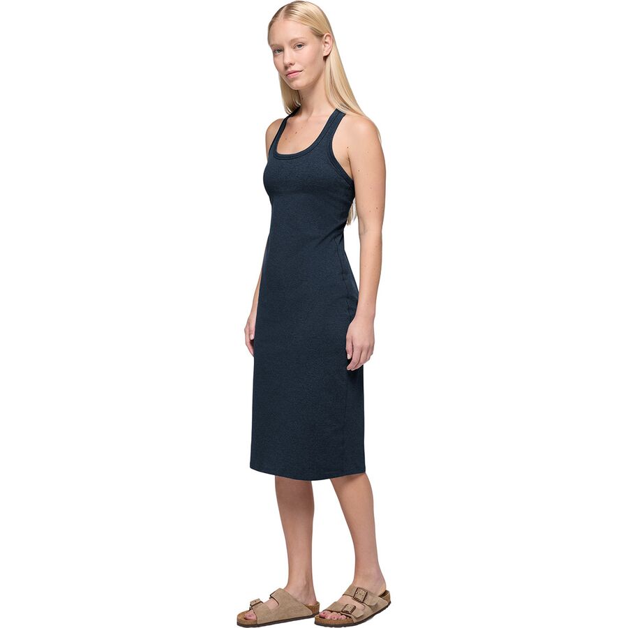 PrAna Heavana Racerback Midi Dress - Women's Stormy Night Heather