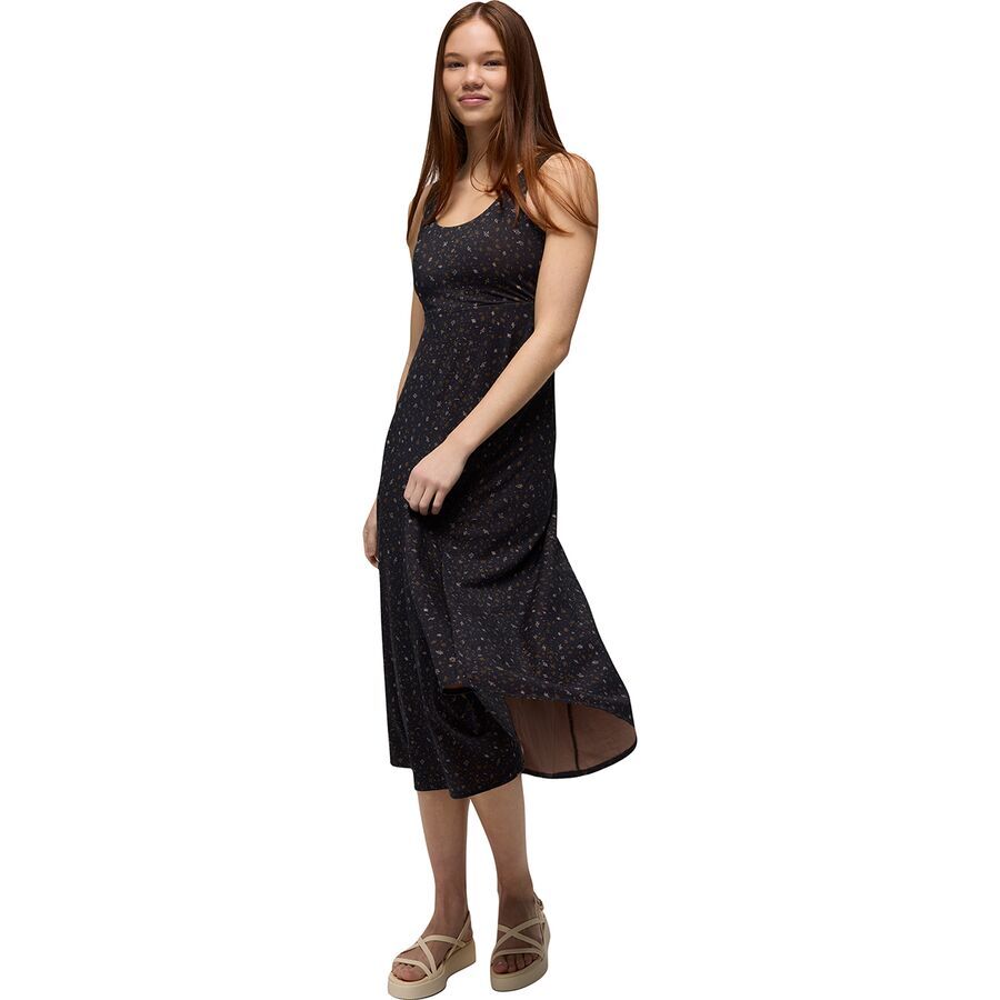 prAna Lata Beach Dress - Women's Black Springtime