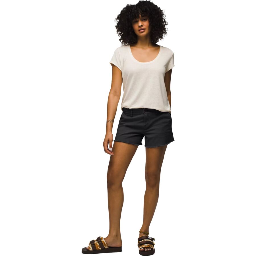 PrAna Sancho 4in Short - Women's Charcoal