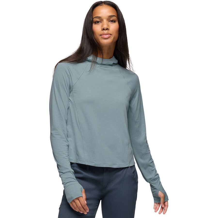 prAna Sol Searcher Sun Hoodie - Women's Saltwater