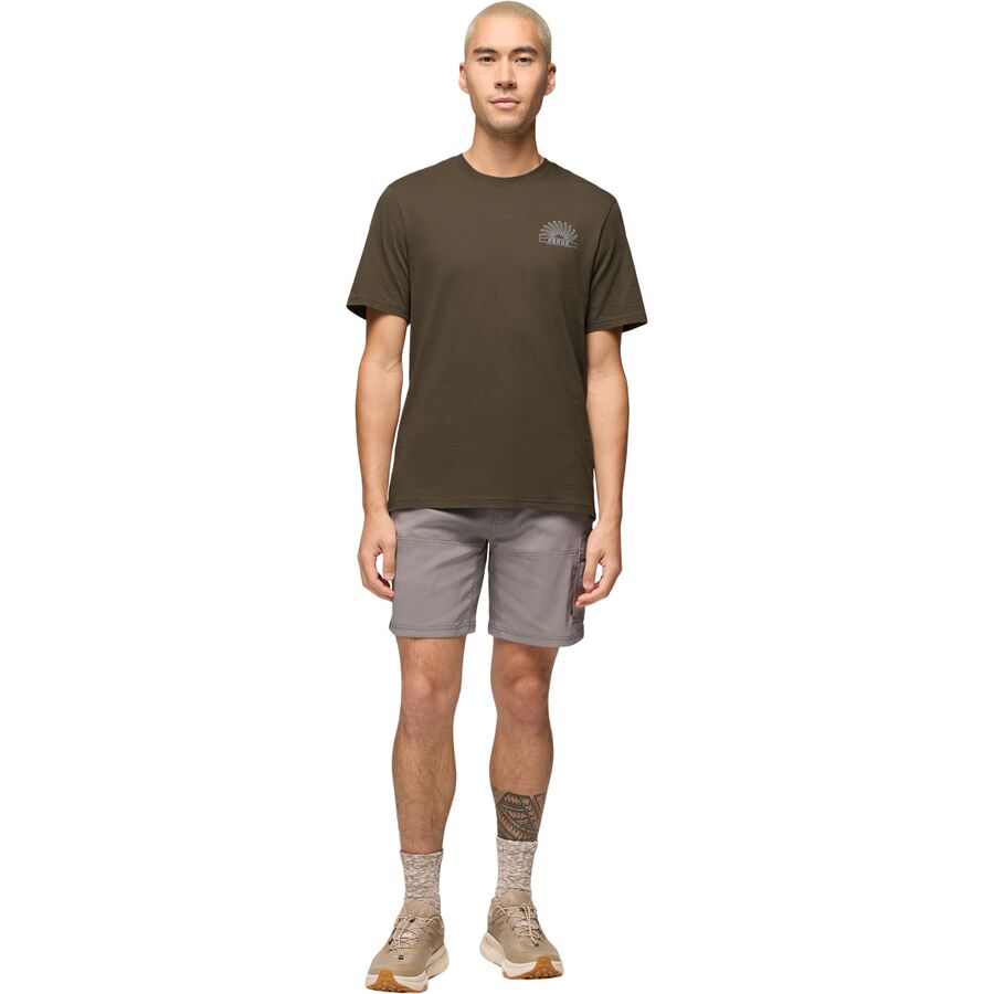 PrAna Stretch Zion 10in Short - Men's Limestone