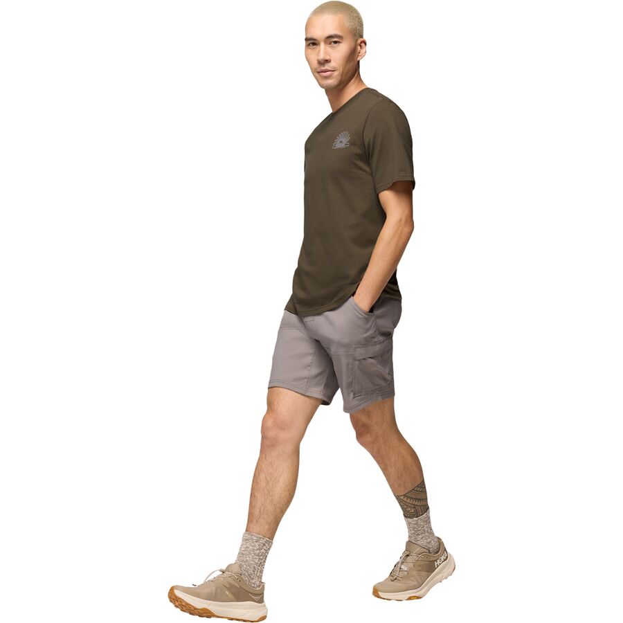 PrAna Stretch Zion 10in Short - Men's Limestone