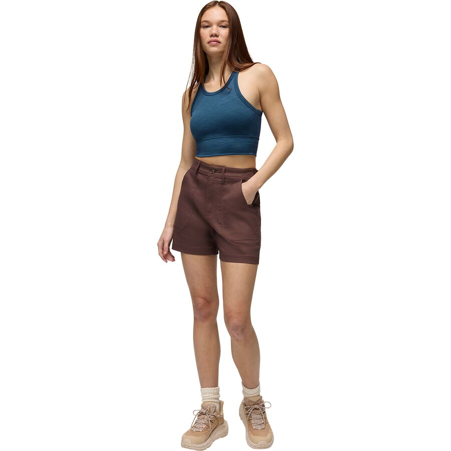 PrAna Stretch Zion 3in Cargo Short - Women's Mocha