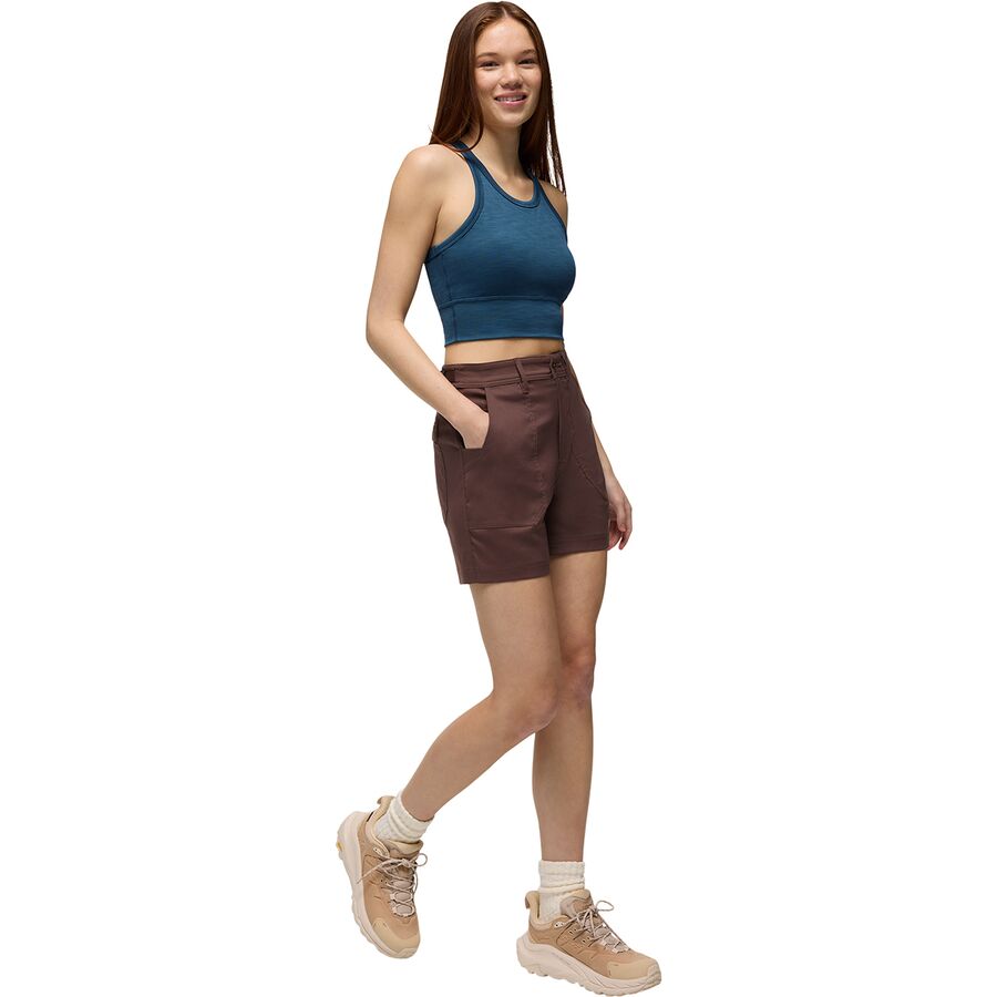 PrAna Stretch Zion 3in Cargo Short - Women's Mocha