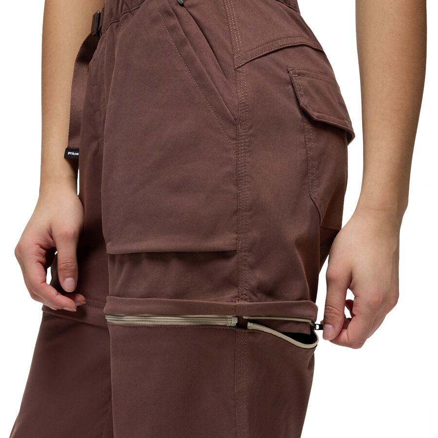 PrAna Stretch Zion Convertible Pant - Women's Mocha