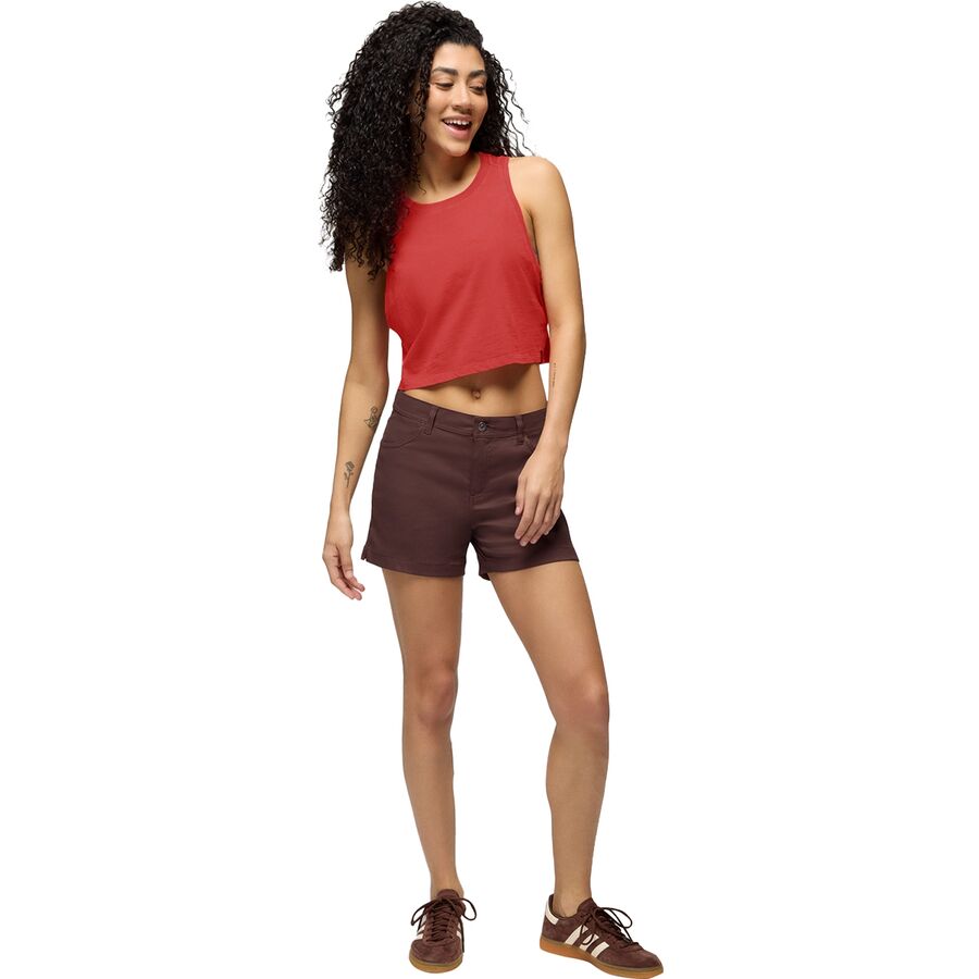 PrAna Stretch Zion Halle 5in Short - Women's Mocha