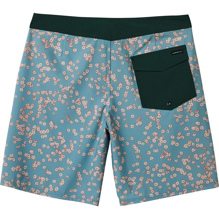 Quiksilver Surfsilk Straight Leg 19 Board Short - Men's Jade Grey